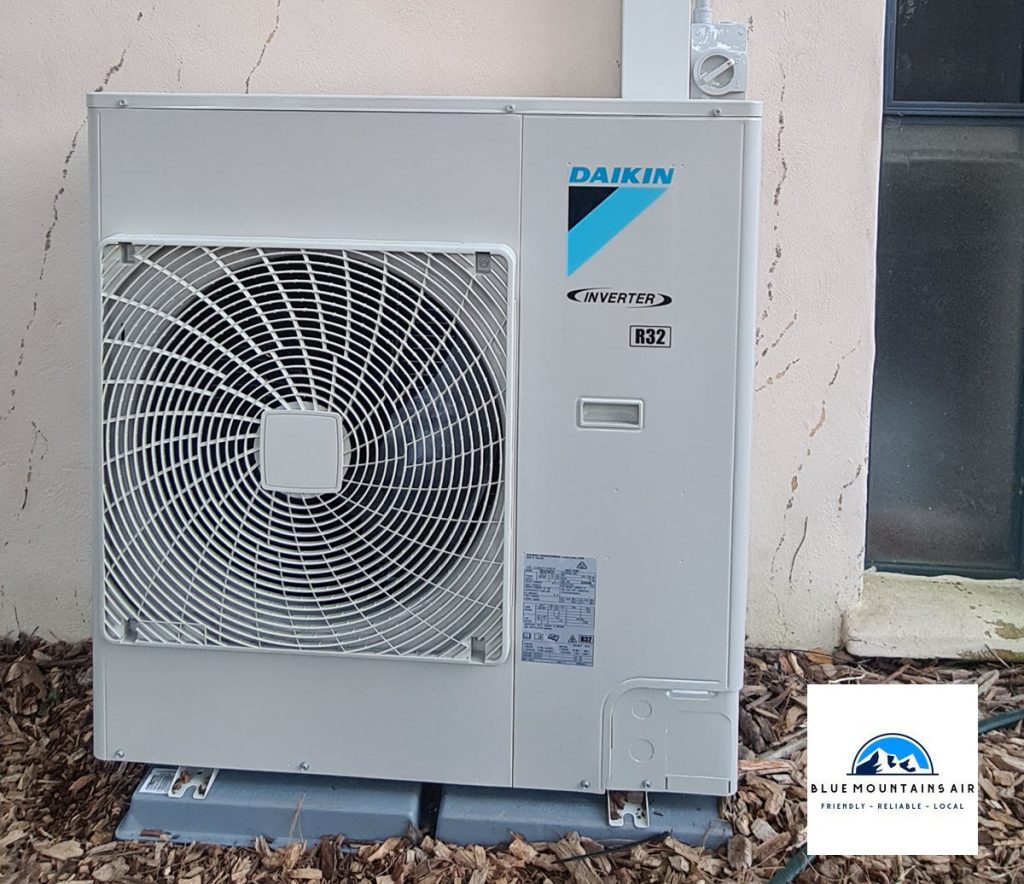 The outdoor unit of an AC