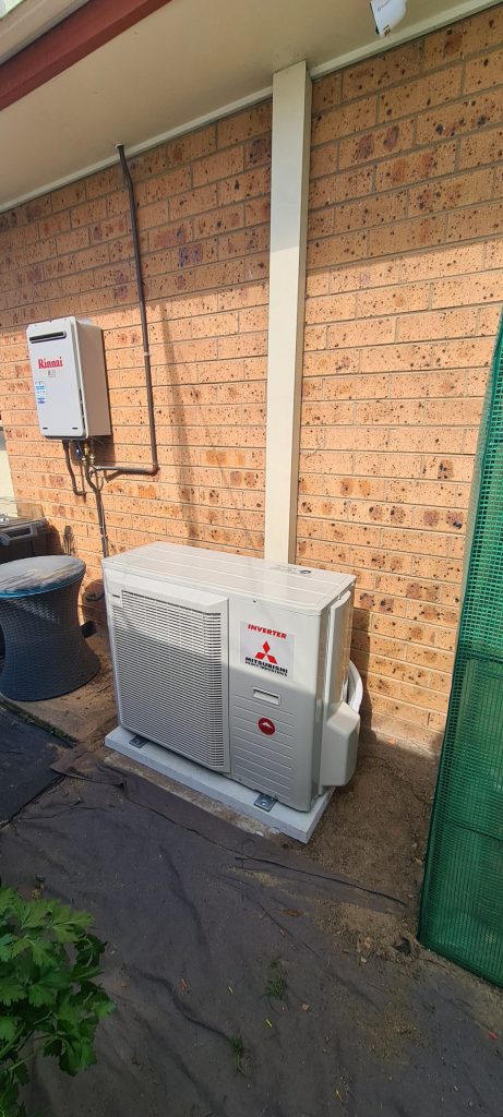 An outdoor unit of AC 